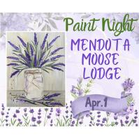 "Farmhouse Fresh Lavendar" Paint Night