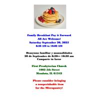 Breakfast at First Presbyterian