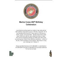 Marine Corps 250th Birthday Celebration