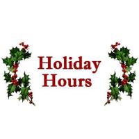 Extended Holiday Hours