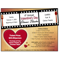 Valentine's Day Dinner Theatre 2020