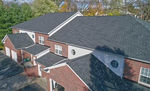 An 8-Plex We Roofed in Shelbyville, KY.