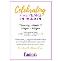 Fusion Academy Celebrates 5 Years in Marin!