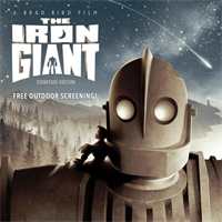 The Iron Giant Free Outdoor Screening on 4th Street!