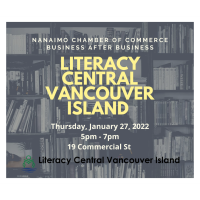 CANCELLED! Business After Business: Literacy Central Vancouver Island