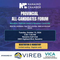 Provincial All Candidates Forum- Nanaimo–Gabriola Island & Nanaimo–Lantzville