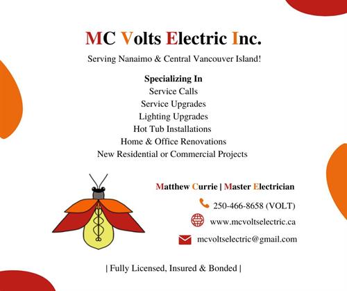 MC Volts Electric Info Flyer