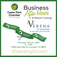 Business After Hours & Ribbon Cutting Hosted By Verena at Leander