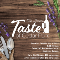 10th Annual Taste of Cedar Park Presented By Cedar Park Regional Medical Center