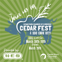 2026 Cedar Fest BBQ Cook-Off and Festival