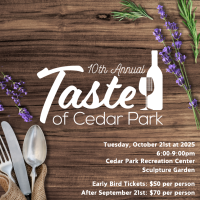 11th Annual Taste of Cedar Park Presented By Ascension Seton Cedar Park