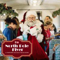 The North Pole Flyer: A Vintage Holiday Train Ride