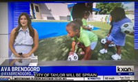 The Learning Experience Anderson Mill Featured on KXAN for Creative Soccer Recess Program