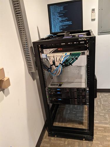 Project - Server Room After (Front View)