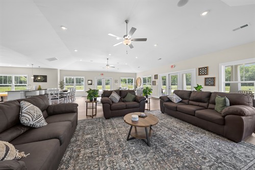 Clubhouse - living room at Northfield Village