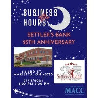 Business After Hours- Settlers Bank 25th Anniversary