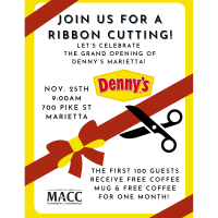 Ribbon Cutting- Denny's Grand Opening