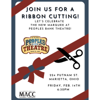 Ribbon Cutting- Peoples Bank Theatre