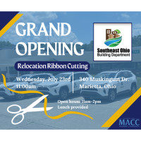 Ribbon Cutting- Southeastern Ohio Building Dept.