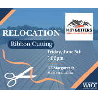 Ribbon Cutting- MOV Gutters