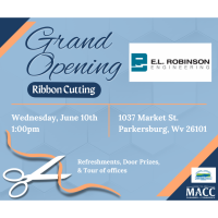 Ribbon Cutting- E L Robinson