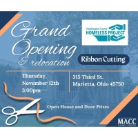 Ribbon Cutting- Washington County Homeless Project
