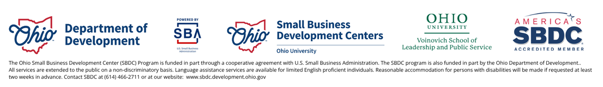 Ohio Small Business Development Center Ohio Small Business Development Center