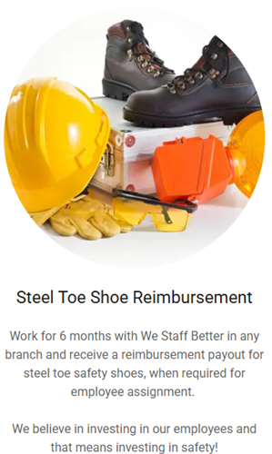Boot Reimbursement