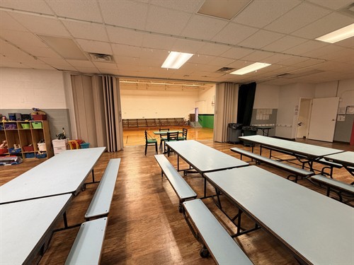 You can rent our gym and stage!