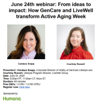 LiveWell's Courtney Russell Preparing Others for Active Aging Week