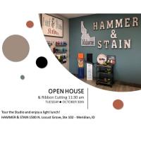Open House & Ribbon Cutting - Hammer & Stain