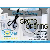 Grand Opening Ribbon Cutting - Rave Laundry