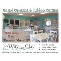 Grand Opening & Ribbon Cutting "A Way with Clay"