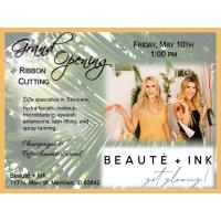 Ribbon Cutting- Beaute and Ink