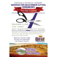 Grand Opening & Ribbon Cutting  Foothills Physical Therapy Ten Mile