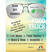 Send Off Summer - Food Truck Rally, Live Music, Vendor Booths, Beer & Wine & More!