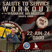 Salute to Service: Workout Day at the Warhawk