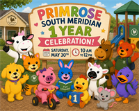 Primrose School of South Meridian is celebrating 1 year!