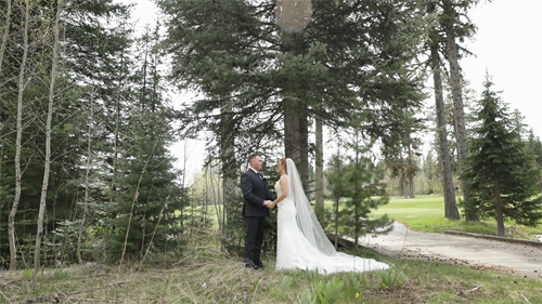 Screenshot from Megan & Ian's 2026 Wedding Video
