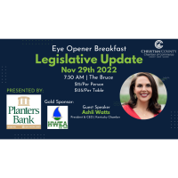 Eye Opener Breakfast: 2022 Legislative Update