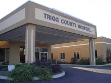 Front entrance for Trigg County Hospital