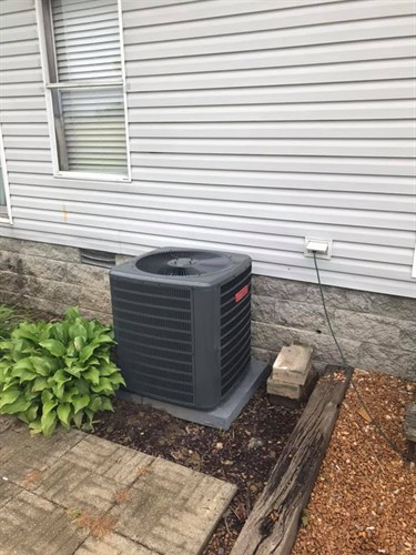 Service and install heating and cooling.