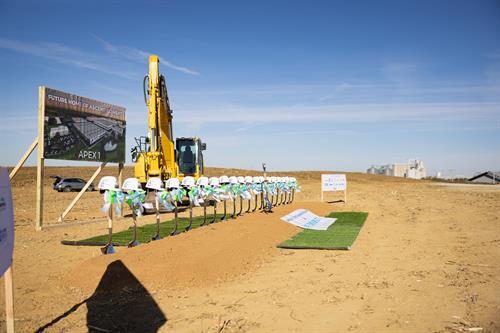 2022 groundbreaking ceremony at Ascend Elements site in Hopkinsville.