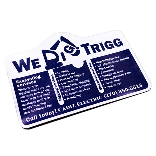 Branding (magnet design) example