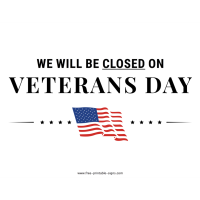 Veteran's Day Holiday - Chamber Office Closed