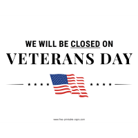 Veterans Day - Chamber Office Closed