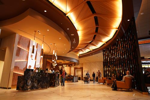 New Muckleshoot Casino Resort lobby