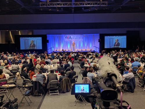 Tom Perez, Washington State Democrats Convention at the Tacoma Convention Center