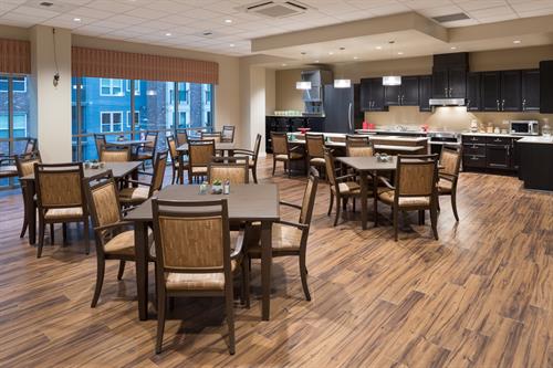 Memory Care Dining Room