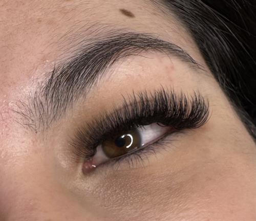 Volume lash extensions 